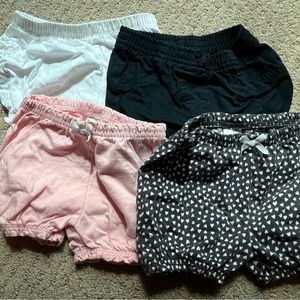 Carter’s Set of 4 baby shorts